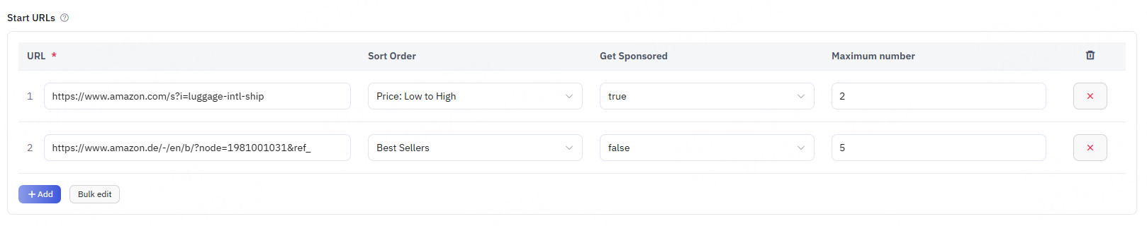 Amazon Product Scraper category url input.png