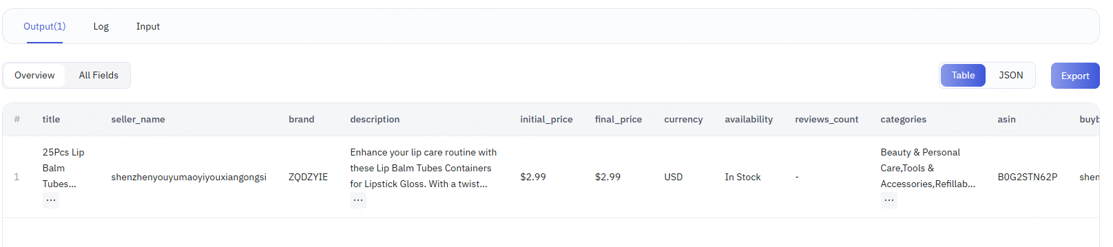 Amazon Product Scraper ASIN output.png